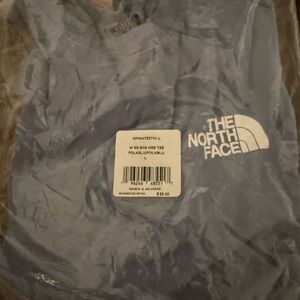The North Face Light Blue Polyethylene Bag